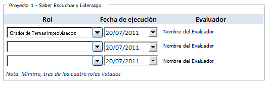 Proyecto 1 del Programa de Liderazgo Competente